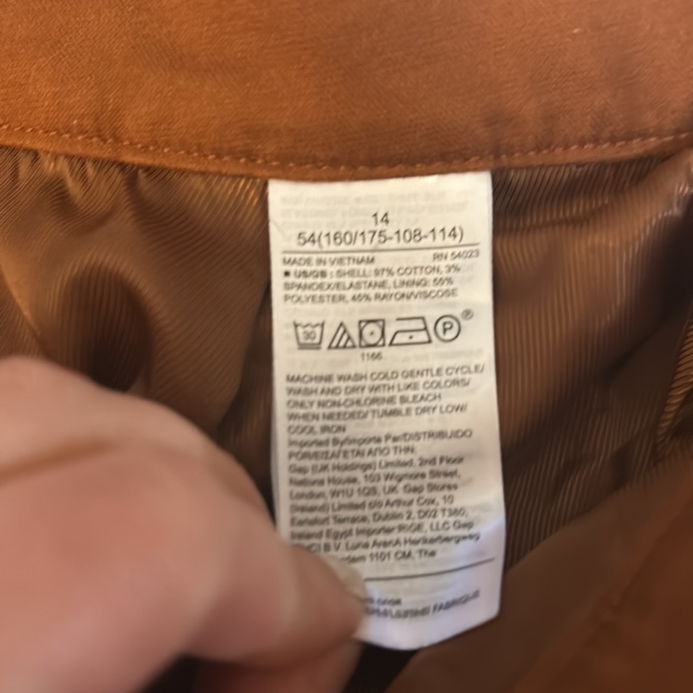 Banana Republic X Harbison Safar Suit Pant In The Right Spice View 5